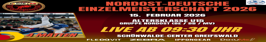 Header -  Nordost-Deutsche Einzelmeisterschaften U15 - 2026 - Greifswald 