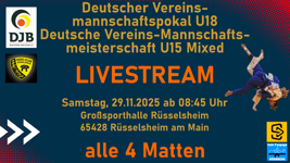 Deutscher Vereinsmeisterschaftspokal U18 & Deutsche VereinsmannschaftsmeisterschaftU15 Mixed - Rüsselsheim