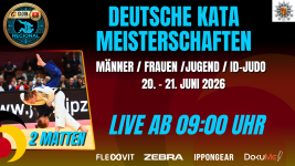 Deutsche Kata-Meisterschaften 2026 und Inklusive Deutsche Kata-Meisterschaft ID-Judo 2026 — Tag 1