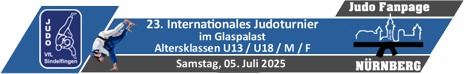 23. Internationales Judo-Turnier im Glaspalast - TAG 1