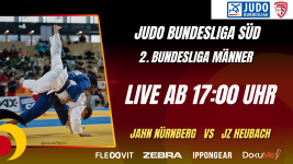 2. Bundesliga - 8. KT - Jahn Nürnberg vs.  Judozentrum Heubach