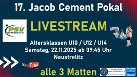 17. Neustrelitzer Judoturnier um den Jacob Cement Pokal
